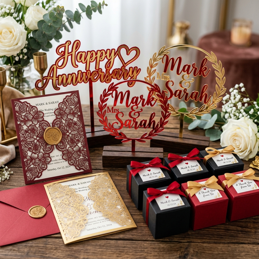 Invitatii si toppere evenimente Dawa Pack